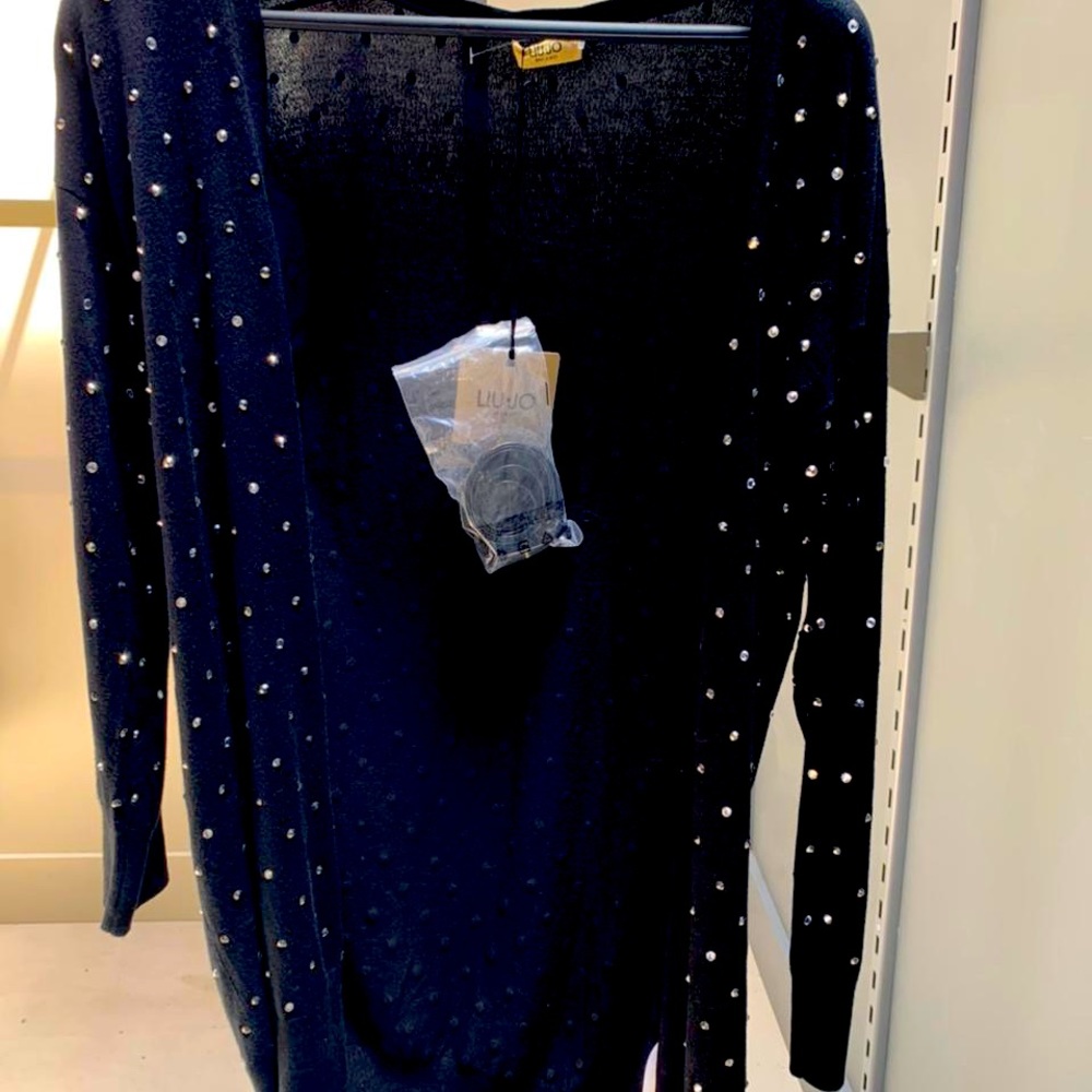 Navy blue cardigan